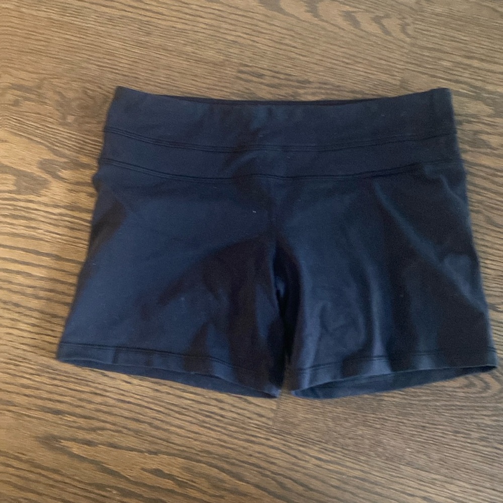 Lululemon Black spandex shorts
